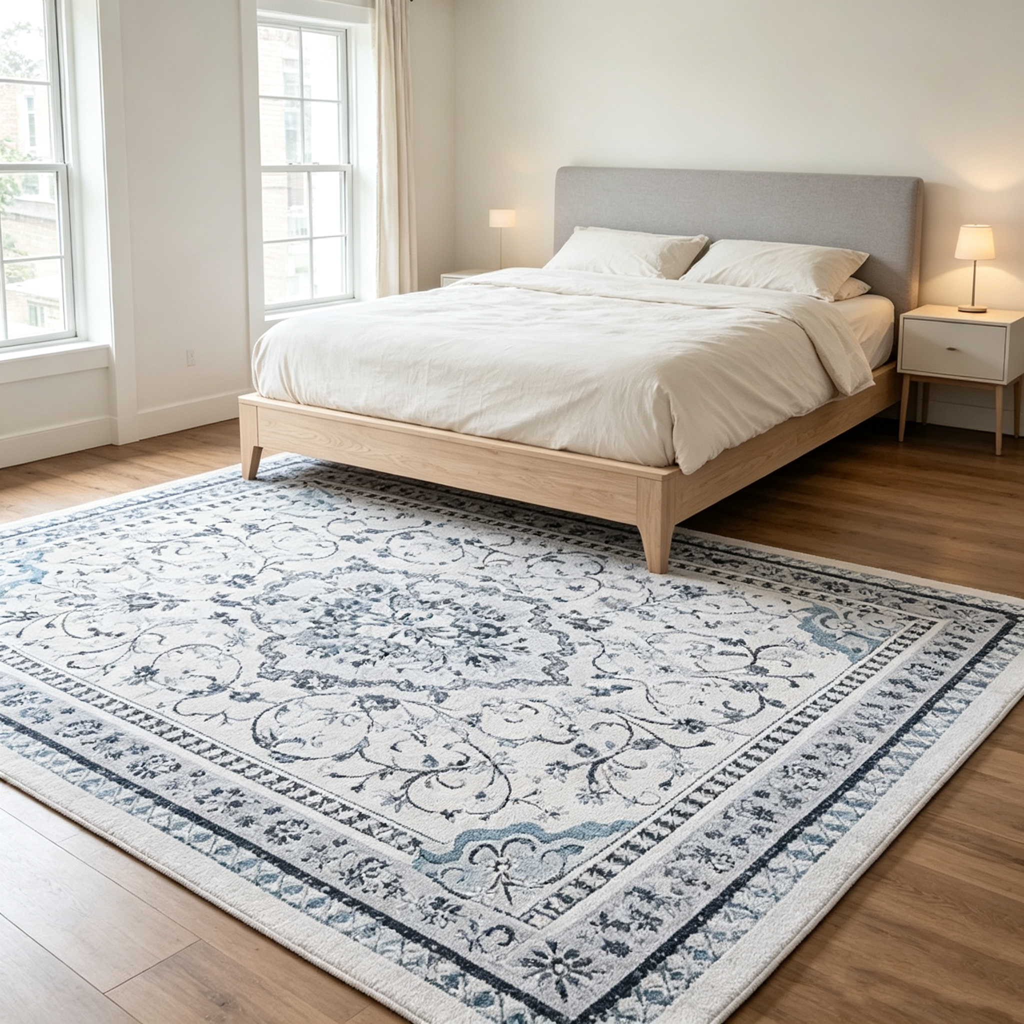 Elegant Classic Bohemian Medallion Area Rug